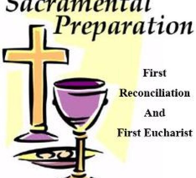 1st Reconciliation & 1st Holy Communion